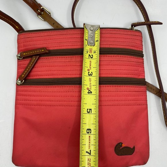 DOONEY & BOURKE Red Nylon Crossbody - Picture 3 of 7